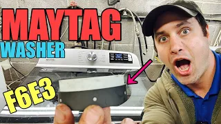 Why This Maytag Washer Wouldn t Spin Through an F6E3 Code W7230HW0 Possible Control Too