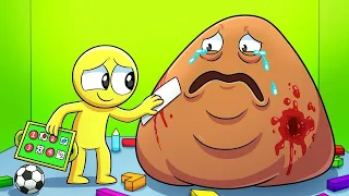 بوو ليس وحشا كرتون الانتقام من Pou Bou S Revenge 