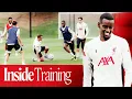 Download Lagu Inside Training: Alexander Isak's eerste training bij Liverpool FC