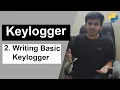 Basic Keylogger in Python Ethical Hacking