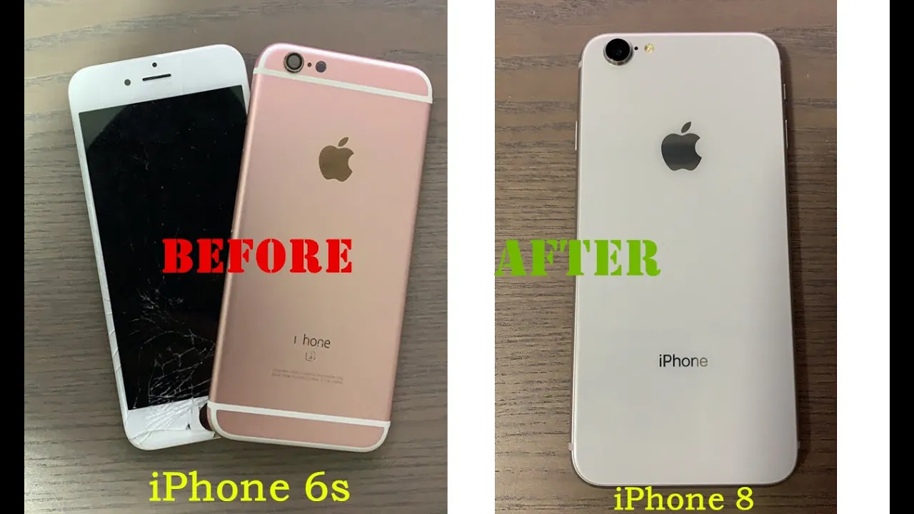 GANTI CASING IPHONE 6 SEPERTI IPHONE 7. 