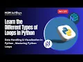 Looping Statements in Python Python Tutorial for Beginners H2kInfosys