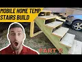 Easy and Affordable DIY Steps for Mobile Home Entry PART 2