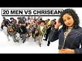 20 MEN VS 1 RAPPER : CHRISEAN ROCK