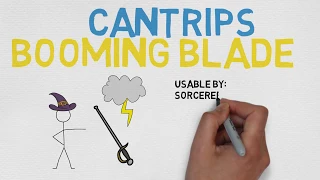 CANTRIP Booming Blade 5E