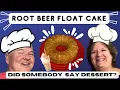 2 Ingredient Root Beer Float Cake