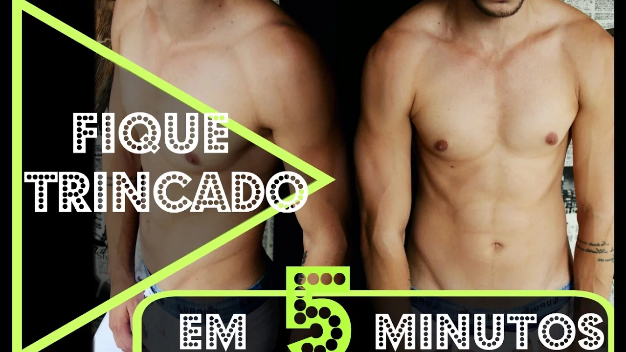 BARRIGA TANQUINHO EM 5 MINUTOS MAKEUP FITNESS GAROTO TUMBLR