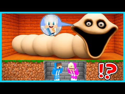 Video Thumbnail: MIPAN & ZUZUZU KETAKUTAN! AKUDAV BERUBAH JADI CACING RAKSASA UNTUK PRANK DI MINECRAFT!