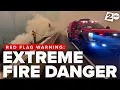Oregon faces dangerous fire weather Red Flag Warning wildfires water crisis
