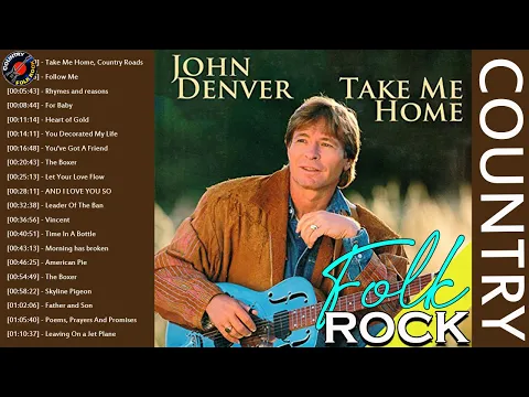 Best Folk Rock Country Songs 70's 80's 90's 💗 Greatest Folk Rock Country Collection