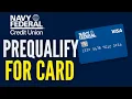 How to Prequalify for Navy Federal Credit Card 2025 Right Way