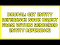 Drupal Get entity reference node object from within rendered entity reference