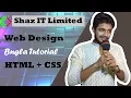 Web Design Devlopment Bangla Tutorial HTML CSS Part-1 Introduction - how to learn Web Design