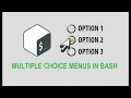 Shell script Tutorials Create Own Command Line Menus with Shell Scripting