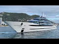 Walmart heiress Nancy Walton s Superyacht KAOS departing Gibraltar