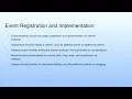 Event Registration and Implementation Lecture 42 AWT Programming--III