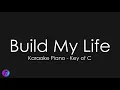 Pat Barrett - Build My Life | Piano Karaoke [Key of C]