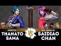 KOF XV ▰ THANATOSAMA (O.Rugal/Terry/Elizabeth) 🆚 SAIDIAOCHAN (Vice/Hinako/Athena) 🎞️Replay Match