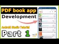 Book reading app development 01 PDF book app android studio pause or resume Download File