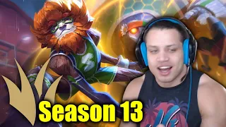 Tyler1 Ivern JUNGLE Gameplay | LoL Preseason 13