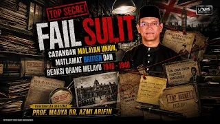 prof madya dr azmi arifin bongkar fail sulit perisikan british