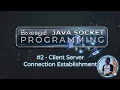 Socket Programming in Sinhala 2 - Client Server Connection Establishment