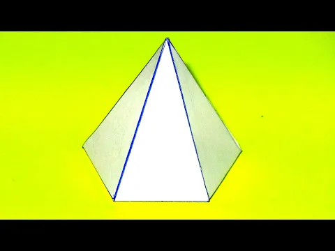 Download MP3 Como hacer una pirámide pentagonal. Rápido y fácil / Pentagonal pyramid