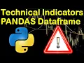 How To Calculate Technical Indicators For Trading Using Pandas