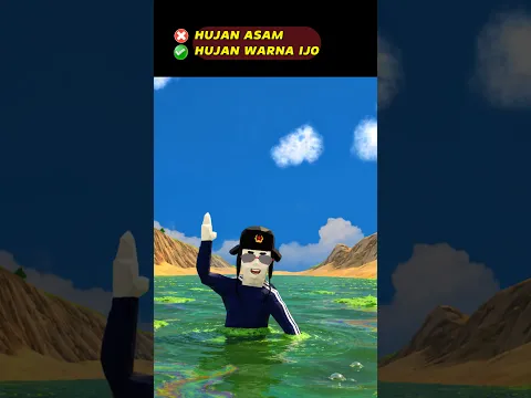 HUJAN MEMAYIKAN‼️#dudetheftwars