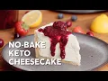 No-bake keto cheesecake