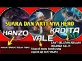 Download Lagu INILAH ARTI SUARA HERO BARU HANZO VALE \u0026 KADITA| VOICES \u0026 QUOTES |MOBILE LEGENDS BANG BANG