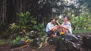 Hitchhiking & Lunch with the GODS! || Huahine, Society Islands French Polynesia