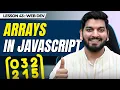 Reference Types Objects Arrays in JS JavaScript Series 2024
