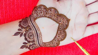 Very Beautiful & Elegant Mehndi Design for Eid | New Front Hand Mehndi Design