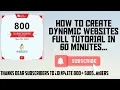 The Ultimate PHP Tutorial A Complete Guide to Creating Your First Website