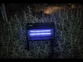 spansol Solar Bug Zapper Review 4000 sq ft 4000V Grid Rain-Off Sensor USB-C