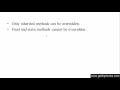 109 Method Overriding in Java Programming Hindi
