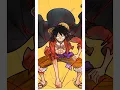 Coloring By Number Coloring Page Of Luffy OnePiece