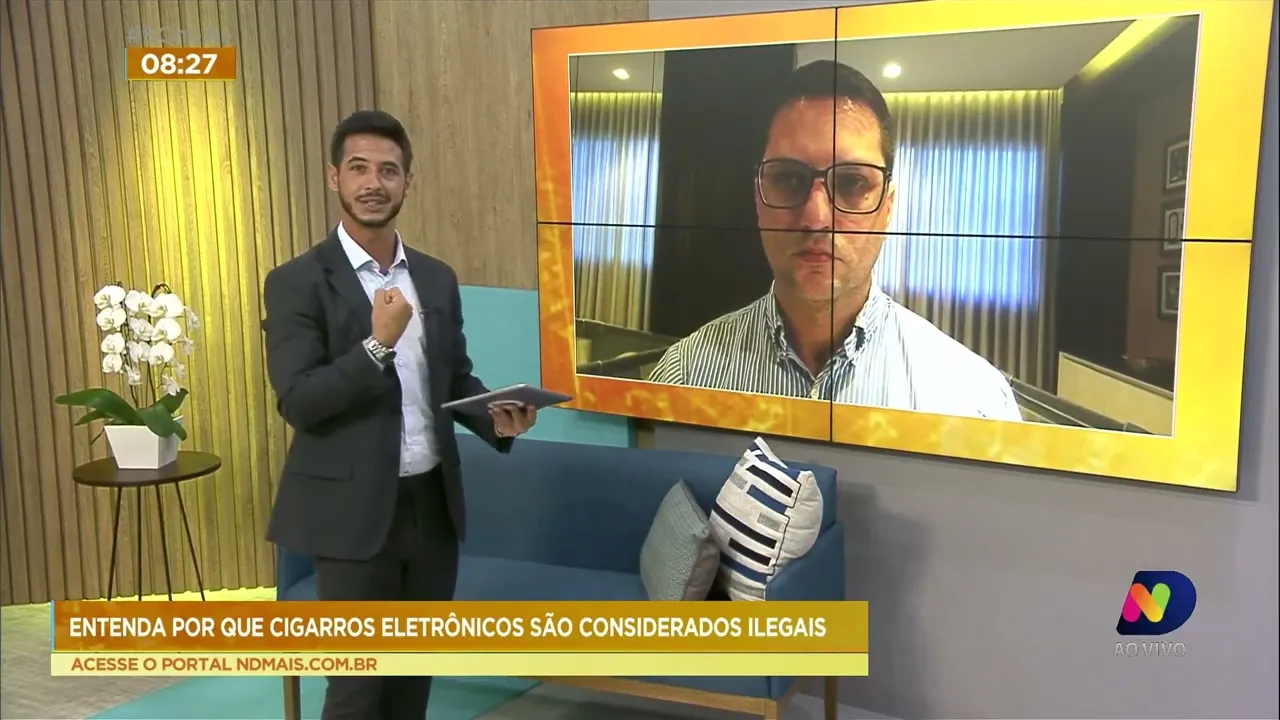 Novo cigarro eletrônico reconhecido no mercado pode trazer riscos à saúde