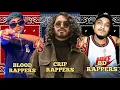 BLOOD RAPPERS VS CRIP RAPPERS VS BLACK DISCIPLE RAPPERS 2021