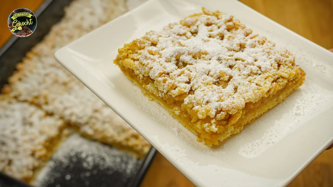 
          
          
          
            
            APFELKUCHEN mit Streuseln  - SCHNELL & LECKER I Rezept
          
        . 