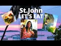 St John USVI Ocean Front RESTAURANT THE TERRACE