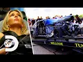 Lizzy Musi Loses Control Resulting In A Terrifying Near-Fatal Crash Street Outlaws No Prep Kings