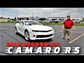USED 2015 Chevrolet Camaro RS Review Test Drive
