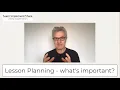 How to save time lesson planning - a message for new teachers