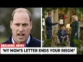 JUST IN Prince William DISCOVERS Diana s Hidden Letter And What It Says Leaves Camilla Speechless