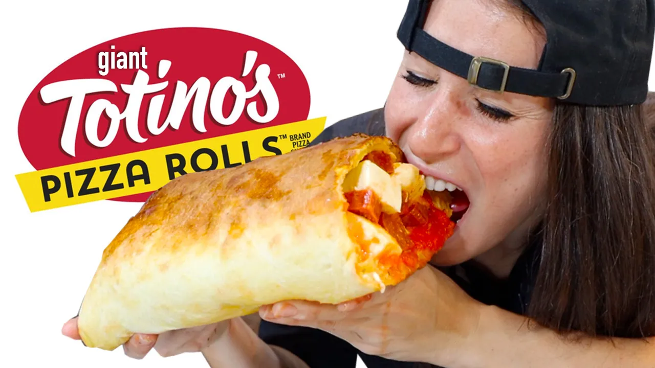 DIY Giant Totinos Pizza Rolls
