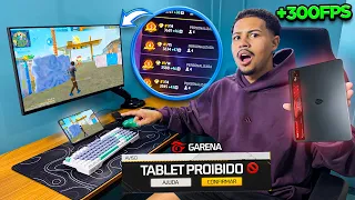 JOGUEI APOSTADO NO MELHOR TABLET GAMER HACKER NO MOBILADOR! (CHAMOU ANALISTA!)