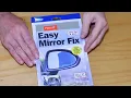 How to fix car wing mirror temporarily with Streetwize Easy Mirror Fix