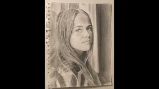 russian model kristina pimenova time lapse speed drawing